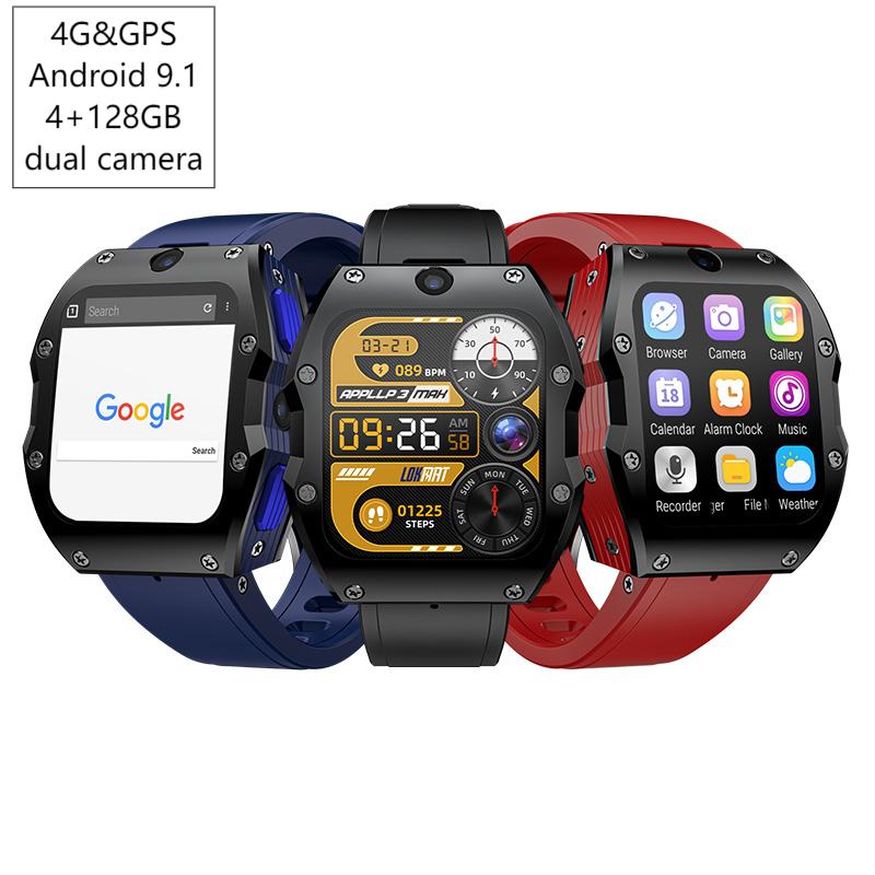 Smart Watch - 4G Android Smartwatch 4 + 128