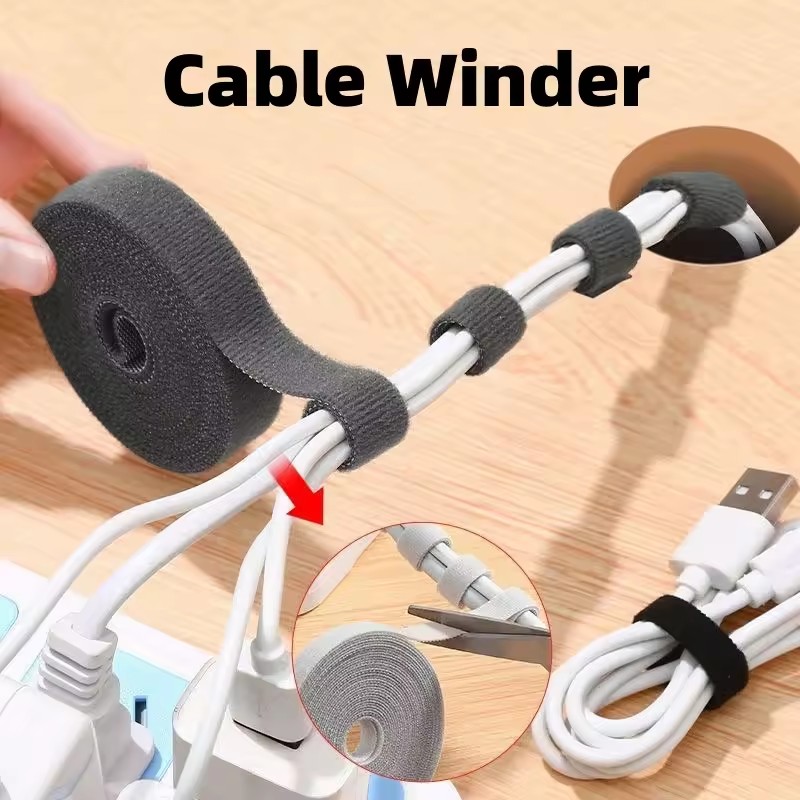 Cable Organizer - Kabel-Organizer, abreißbare Kabelschutzbänder für Telefon, Maus,