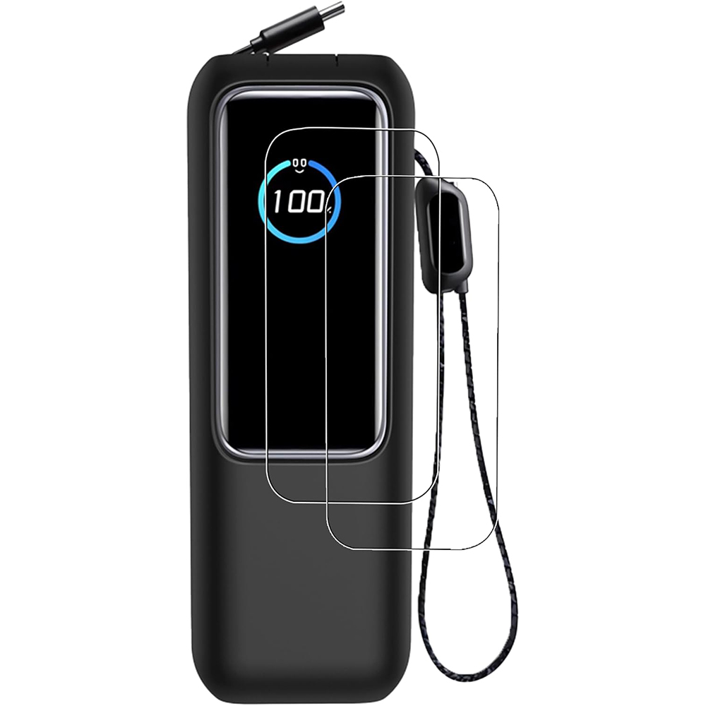 Power Bank - 3-IN-1-Hülle + HD-Hydraulik-Hydrogel-Folie für Anker Zolo