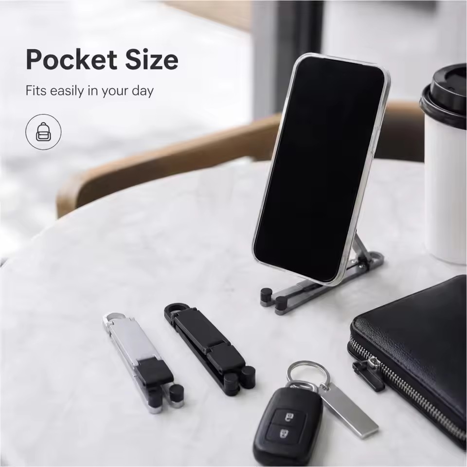 Faltbarer Schlüsselanhänger-Ha – Phone Holder Bewertung und Preis