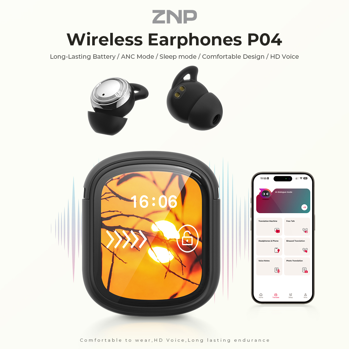 ZNP P04 Schlafhilfe-Ohrhörer A – Headphones Wireless Bewertung und Preis