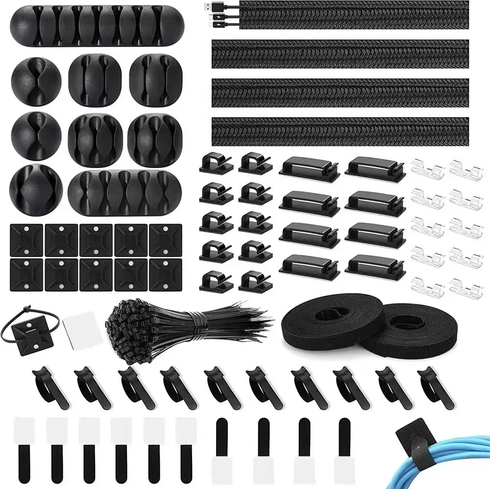 173-teiliges Kabelorganisation – Cable Organizer Bewertung und Preis