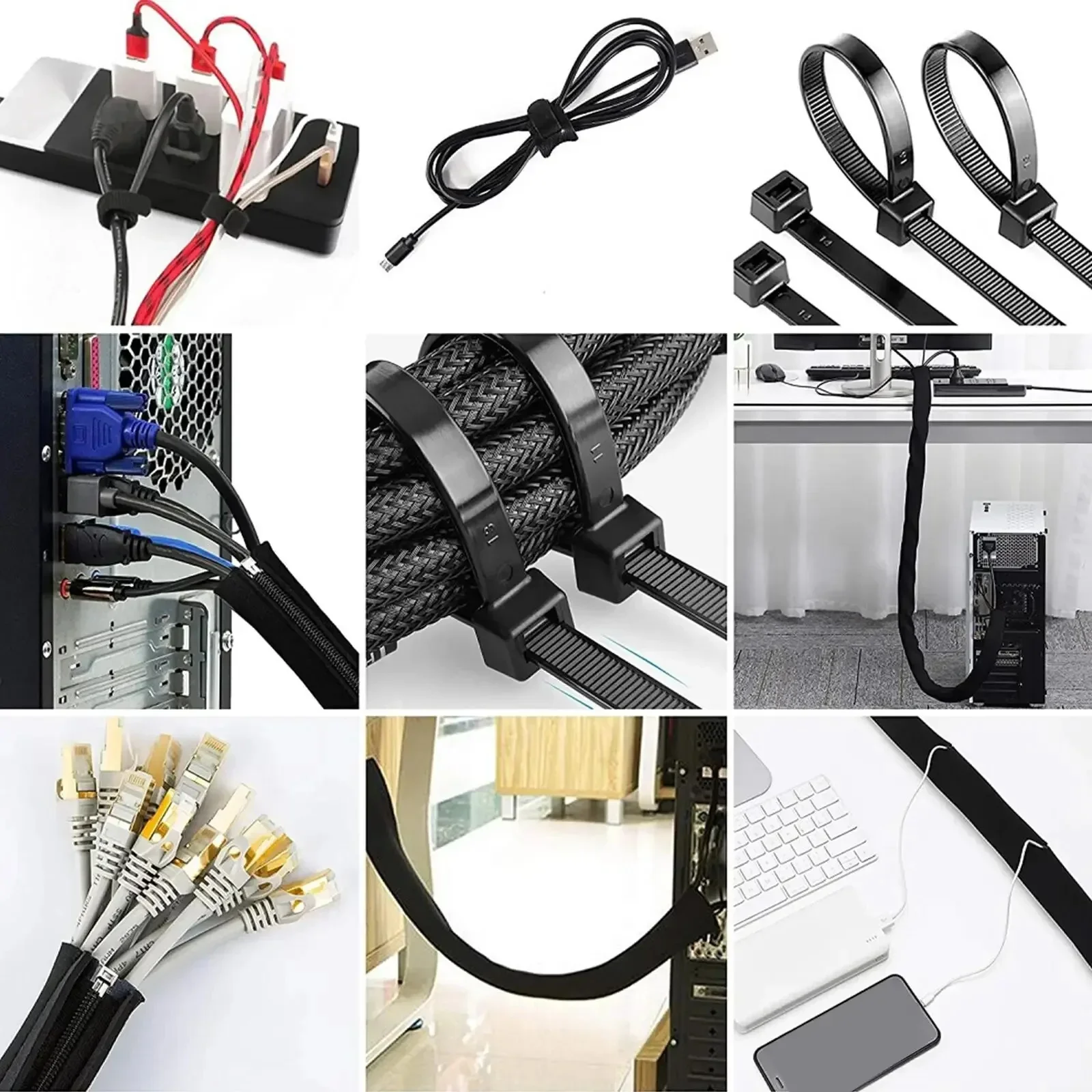 173-teiliges Kabelorganisation – Cable Organizer Bewertung und Preis
