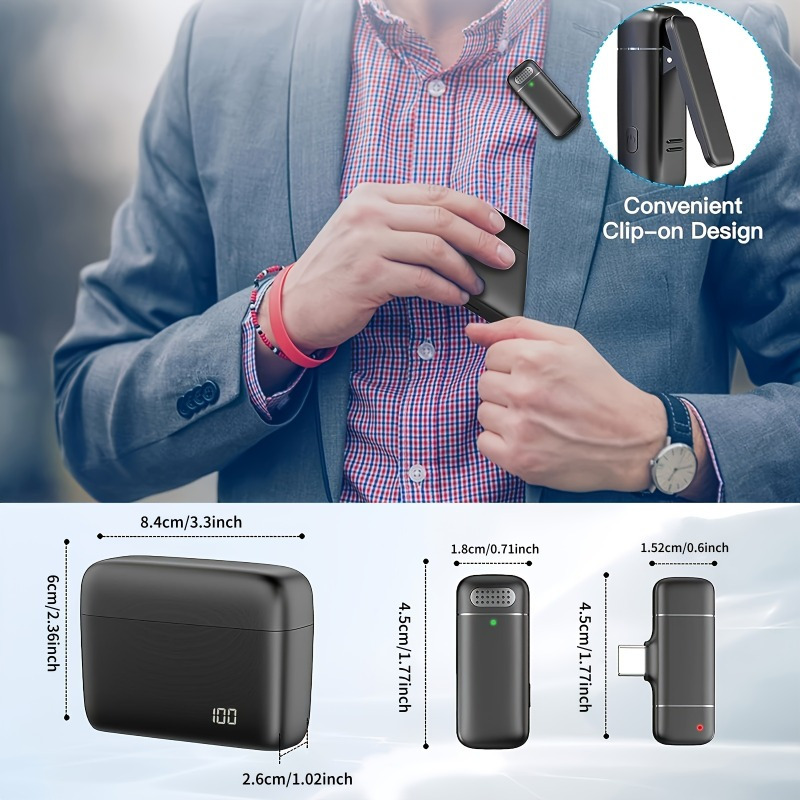 Kabelloses Lavalier-Mikrofon m – Usb Charger Bewertung und Preis