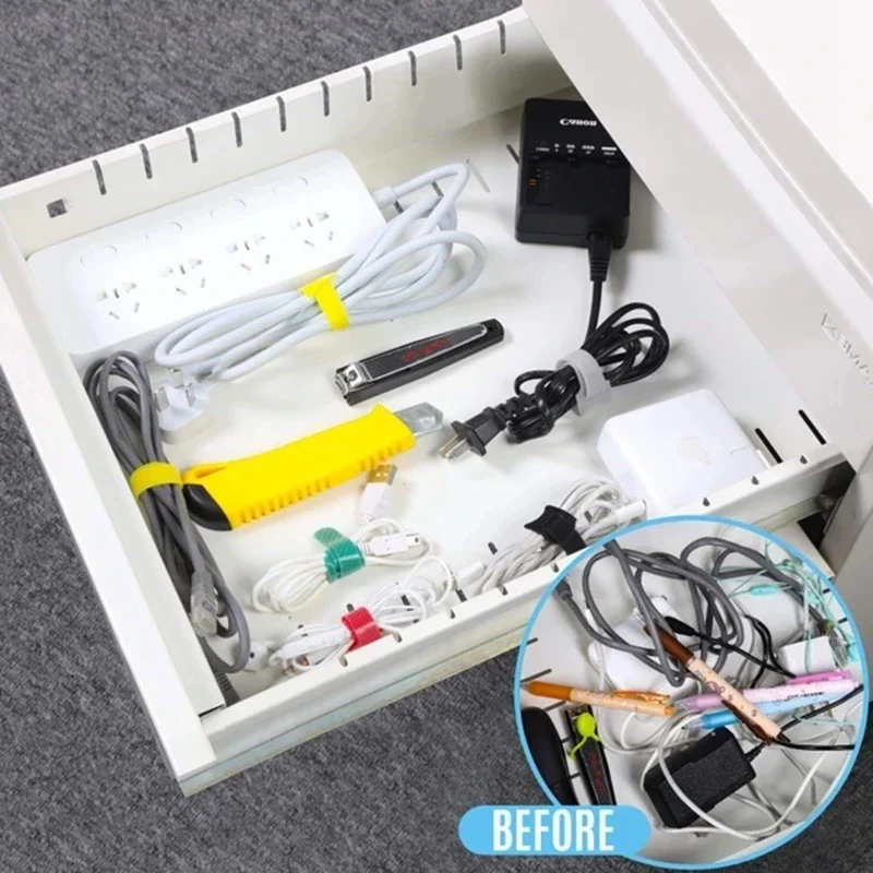 10/30/50 Stück USB-Kabel-Organ – Cable Organizer Bewertung und Preis