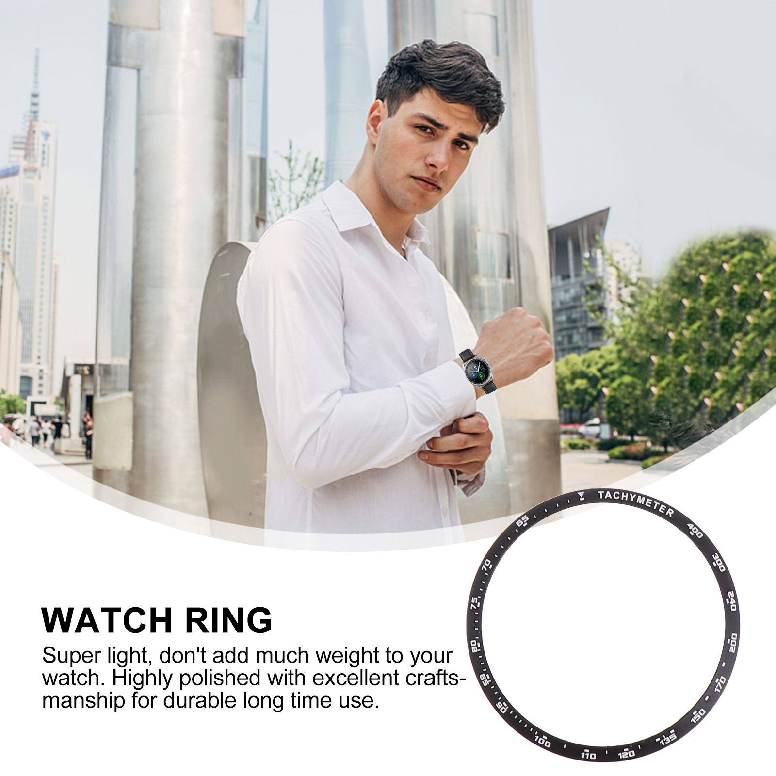 Uhrengehäusering aus Aluminium – Smart Watch Bewertung und Preis