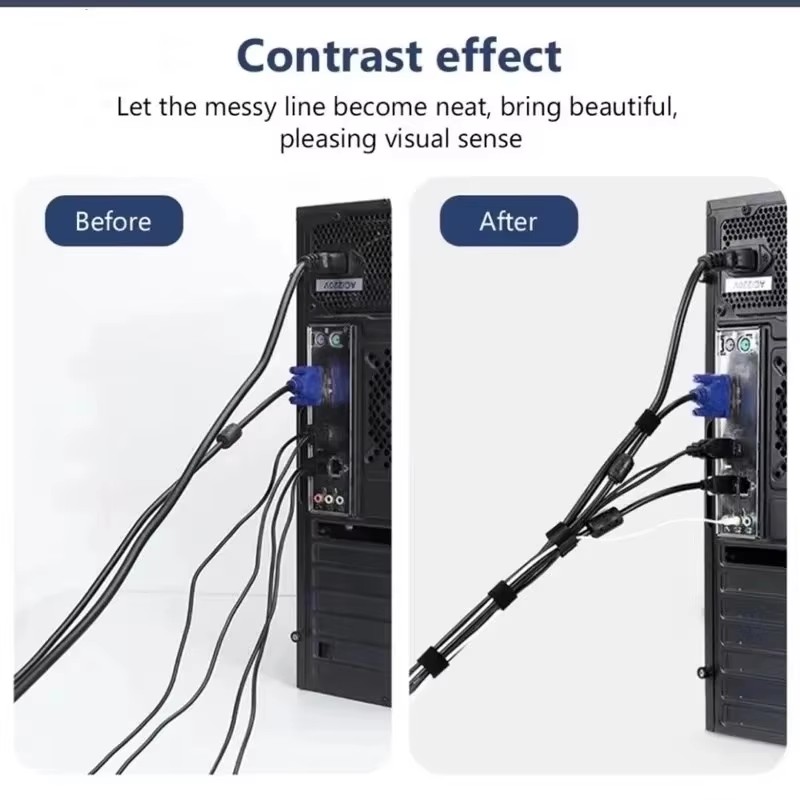 Kabel-Organizer, abreißbare Ka – Cable Organizer Bewertung und Preis