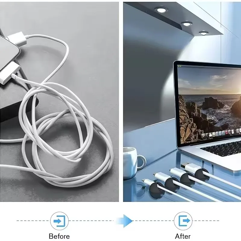 5/50 Stück Mini-Kabelorganizer – Cable Organizer Bewertung und Preis